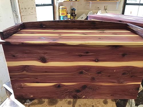 Cedar storage chest, cedar chest, hope chest, storage chest, wooden chest, cabin. furniture, bedroom furniture (42" long)