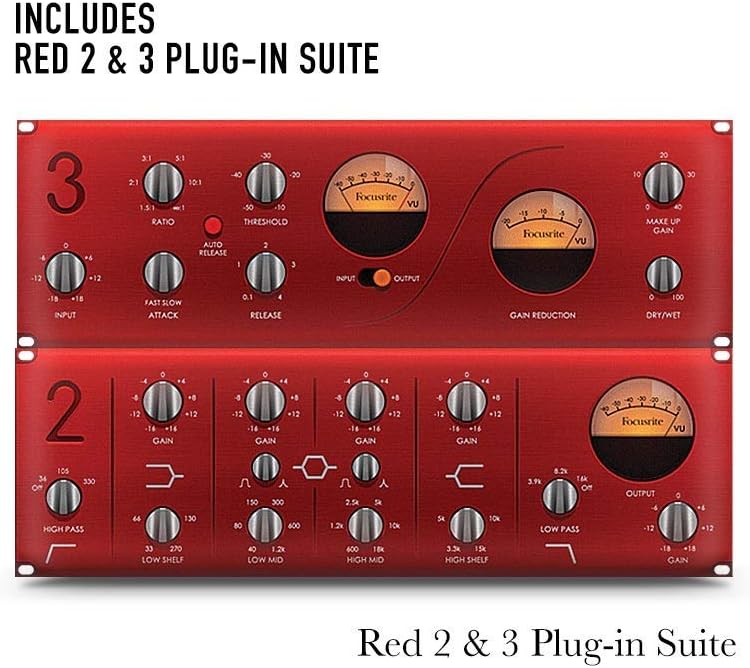 Focusrite Scarlett 18i8 18x8 USB Audio Interface 3rd Gen for Producers/Bands (Renewed)