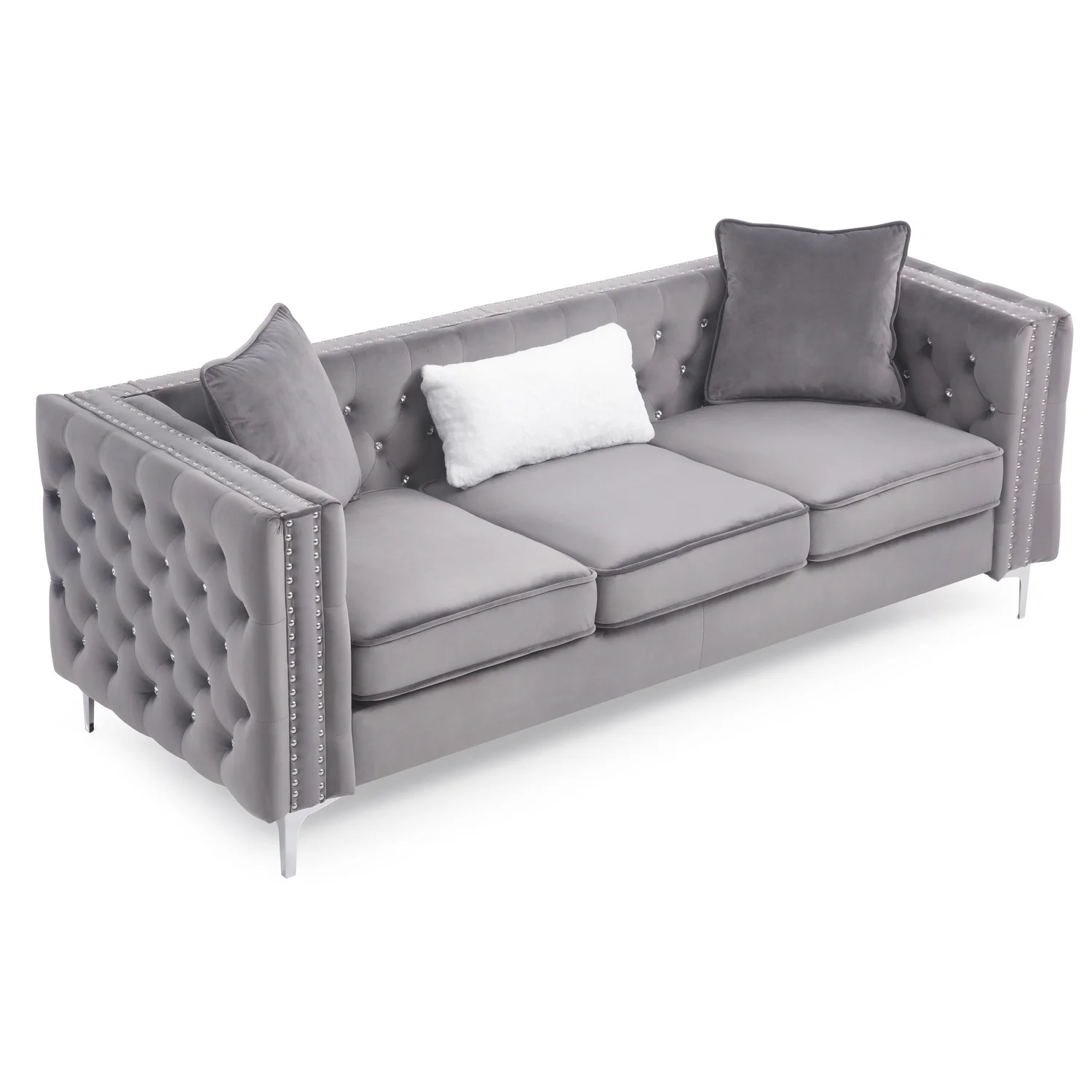 Maykoosh Neo-Classical Nostalgia G822A-S Sofa , Gray
