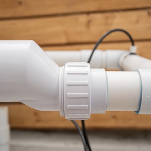 XtremepowerUS Pool Chlorine Generator Salt Chlorinator Flow Switch Plumbing Complete System