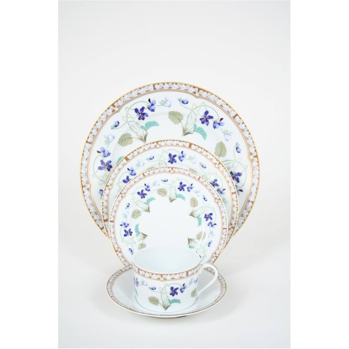 Haviland Imperatrice Eugenie Bleu Salad Plate