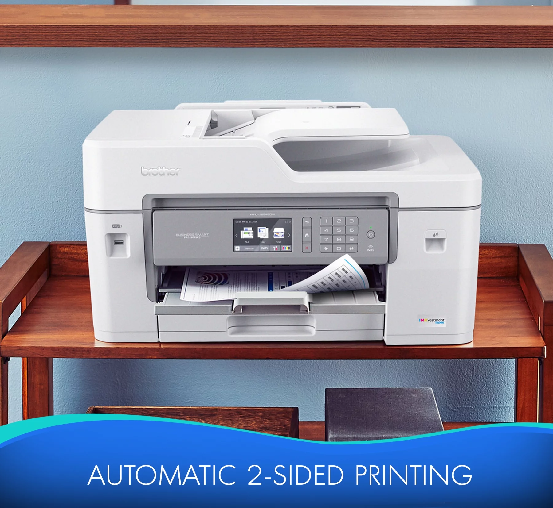 Brother MFC-J6545DW INKvestment Tank Color Inkjet All-in-One Wireless Printer