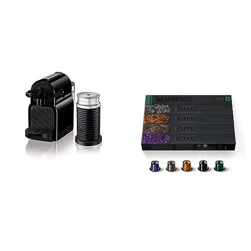 Nespresso Inissia Espresso Machine by De'Longhi,24 oz, 1200 watts, Black