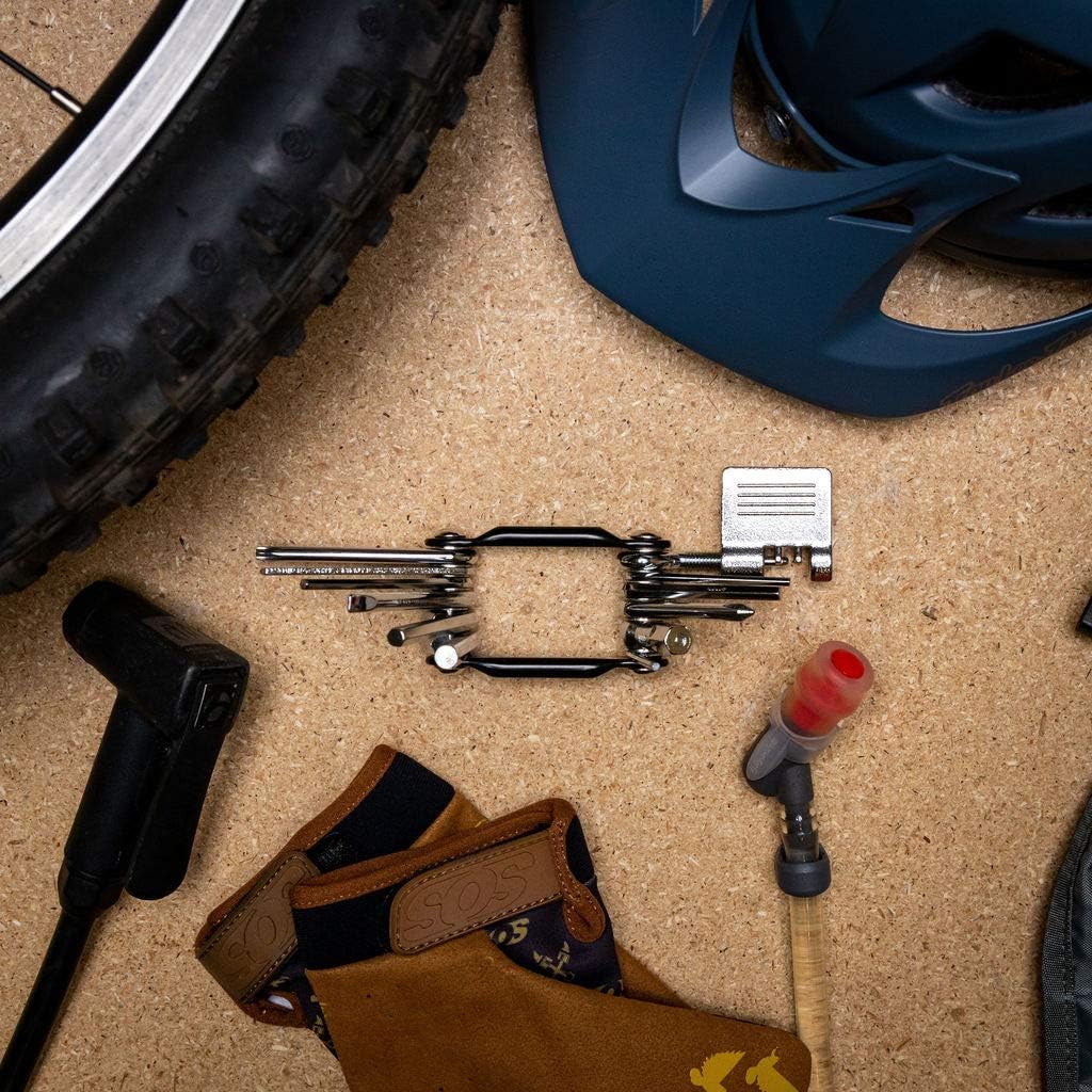 Sierra - Bike Multitool - 12 in 1 Bike Tool Kit for Mountain Bikes and Road Bikes Pack of 2