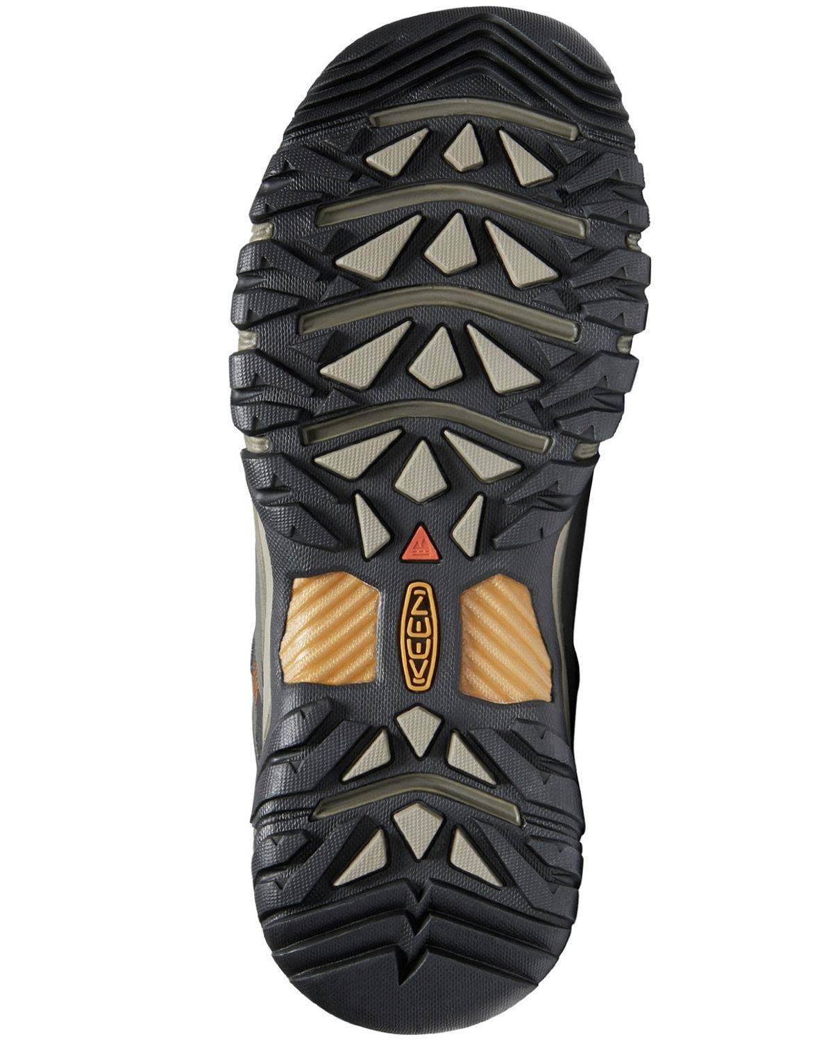 Keen Men&s Targhee III Waterproof Mid, Black Olive / 10.5
