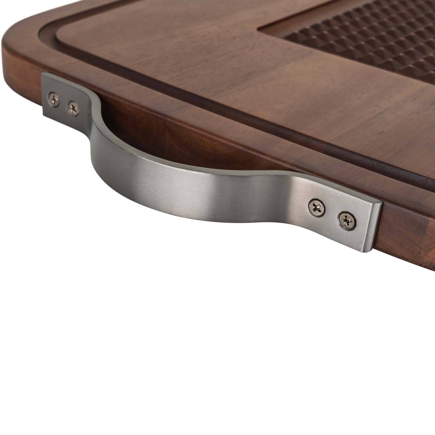 Viking Acacia Carving Board with Juice Well