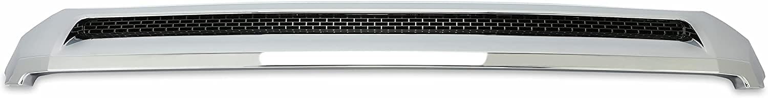 HECASA Hood Bulge Molding Compatible with 2014-2021 Toyota Tundra Black Color Code 202 Platinum Style Front Upper Grille Hood Scoop Replacement for 761800C030 TO1231102 REPT133702