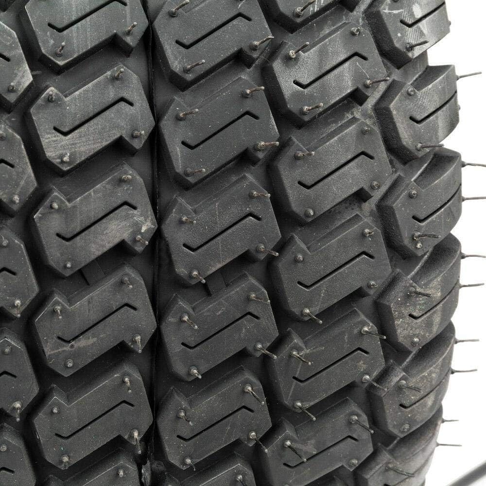 MOTORHOT 2Pcs 570LBS TIRES Tubeless 15x6.00-6 Turf Tires Lawn Mower Tractor OD:380mm Pack of 2