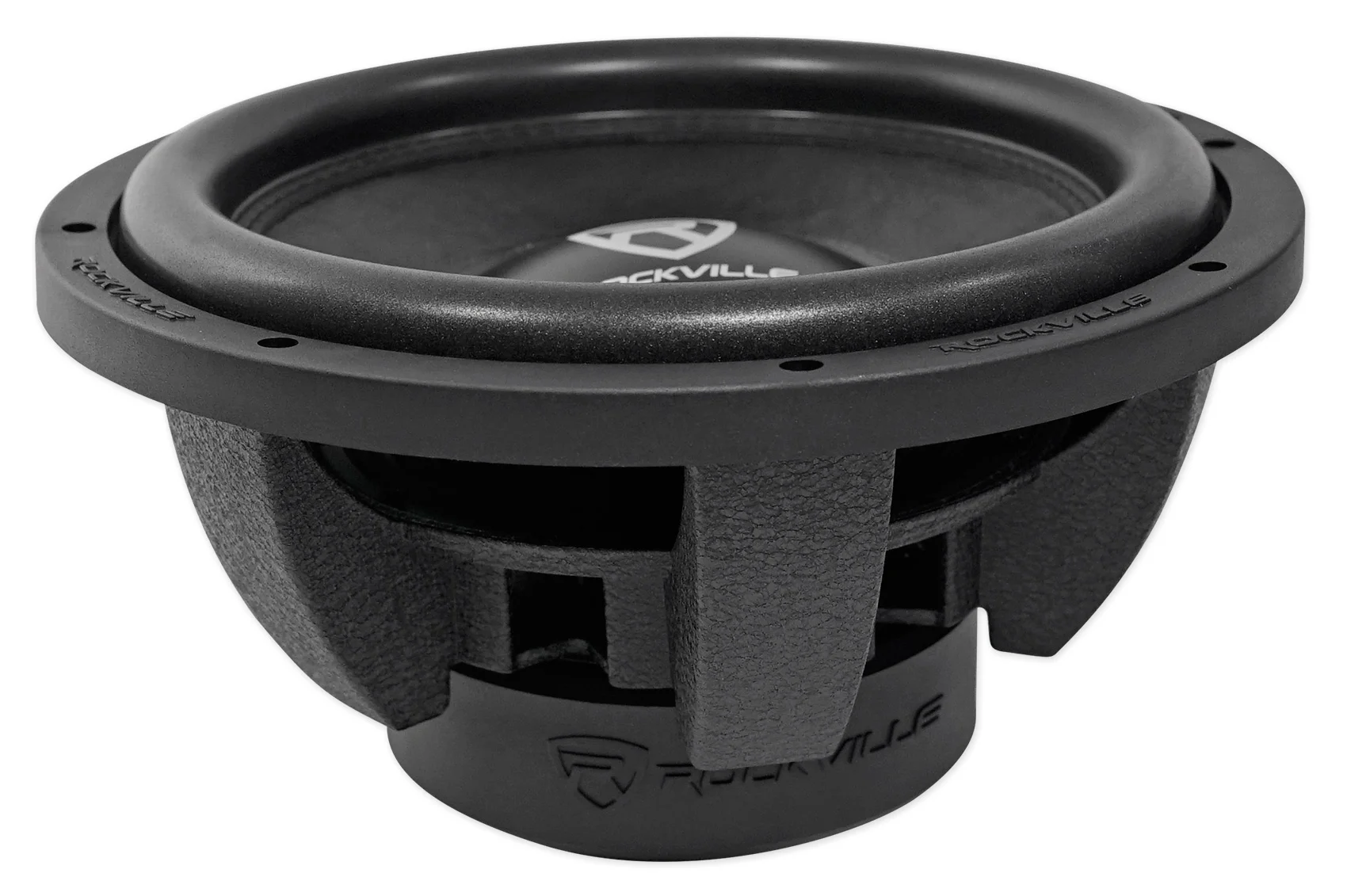 (2) Rockville W12K6D2 V2 12" 4800w Car Audio Subwoofers+Mono Amplifier+Amp Kit