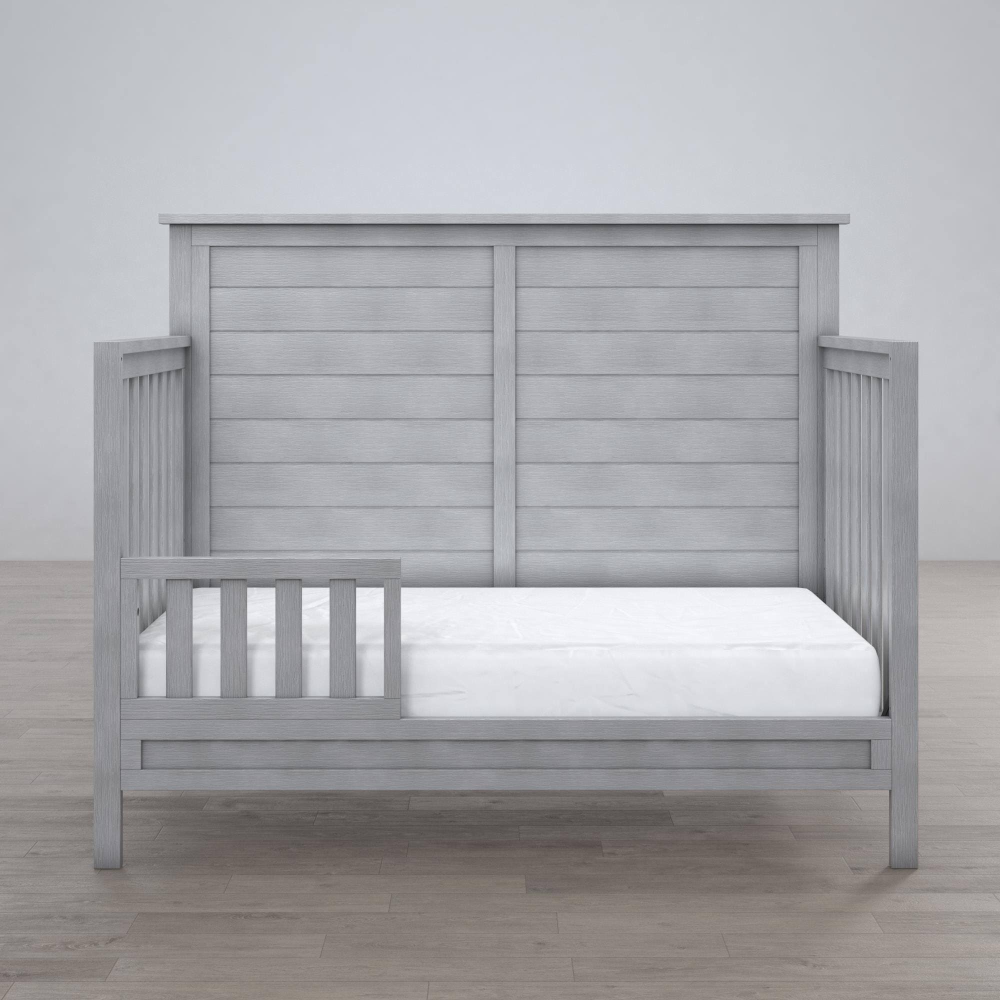 Little Seeds Finch 5-in-1 Convertible Crib - Rustic Grey