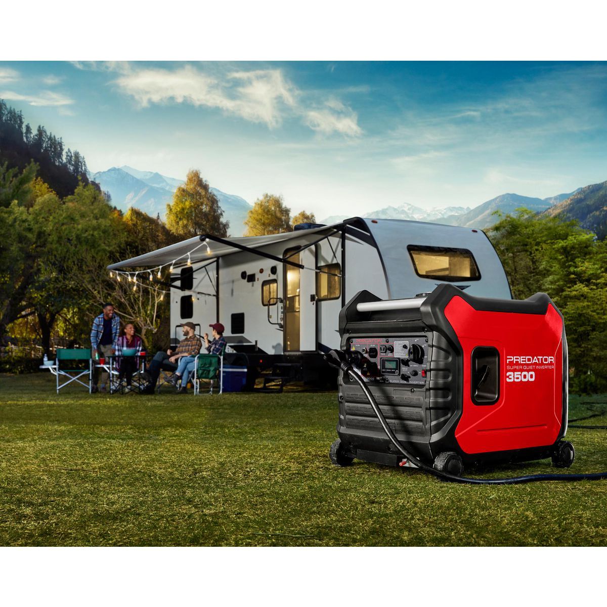 PREDATOR 3500 Watt SUPER QUIET Inverter Generator with CO SECURE Technology, EPA