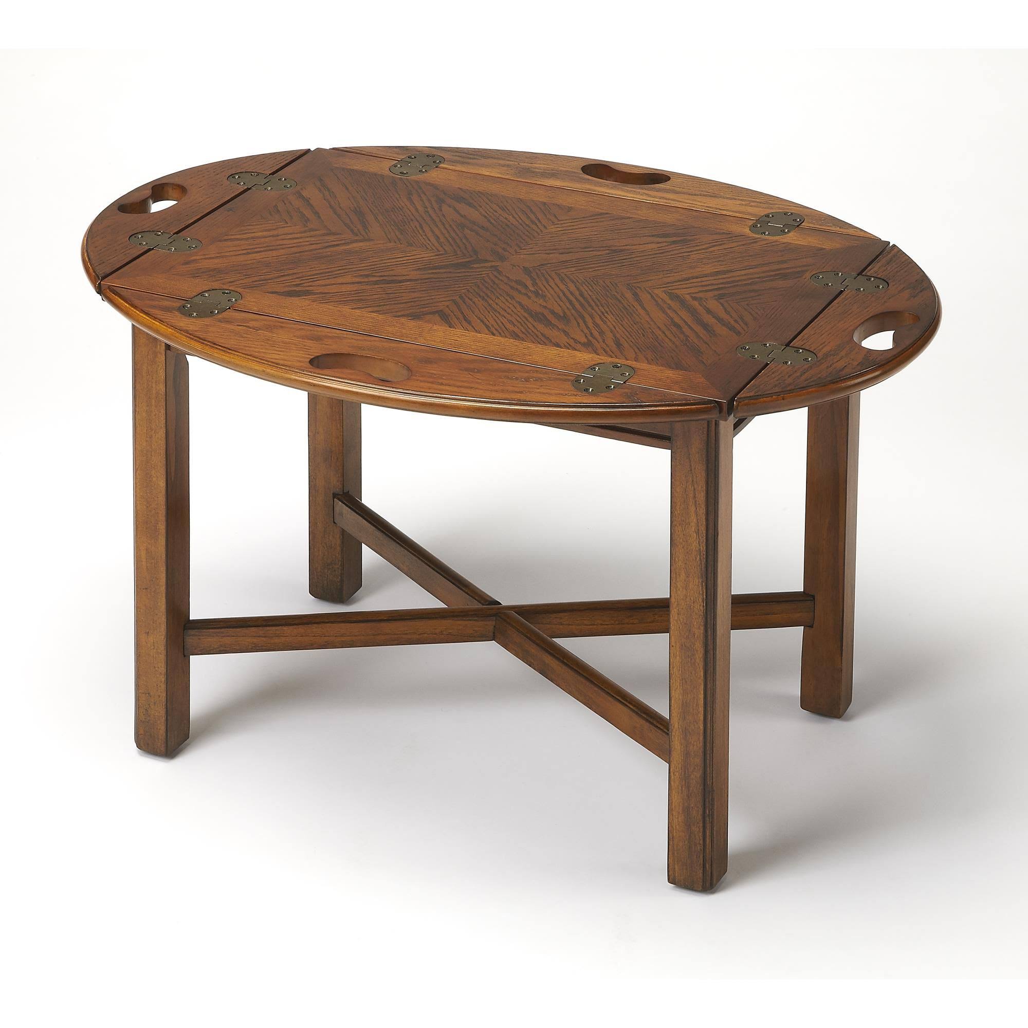 Butler Carlisle Butler Table, Vintage Oak