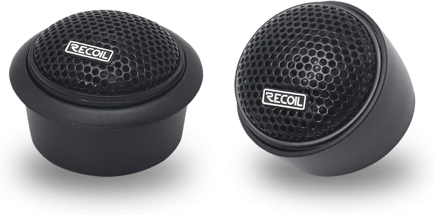 RECOIL REM65 Echo Series 6.5-Inch Car Audio Component Speaker System Pack of 2