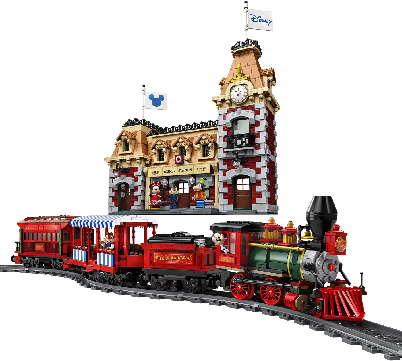 LEGO Disney Train and Station 71044 Building Set (2925 Pieces)