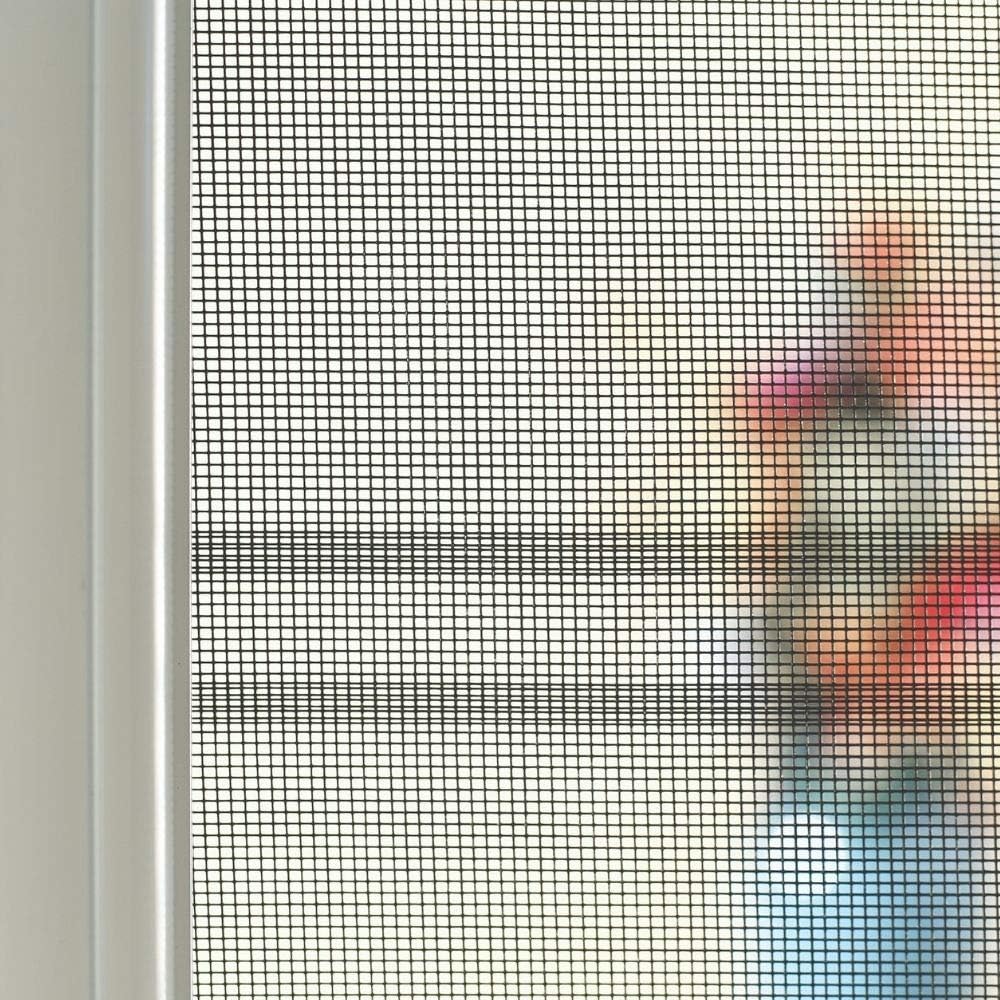 Brisa White Retractable Screen Door 80" Single