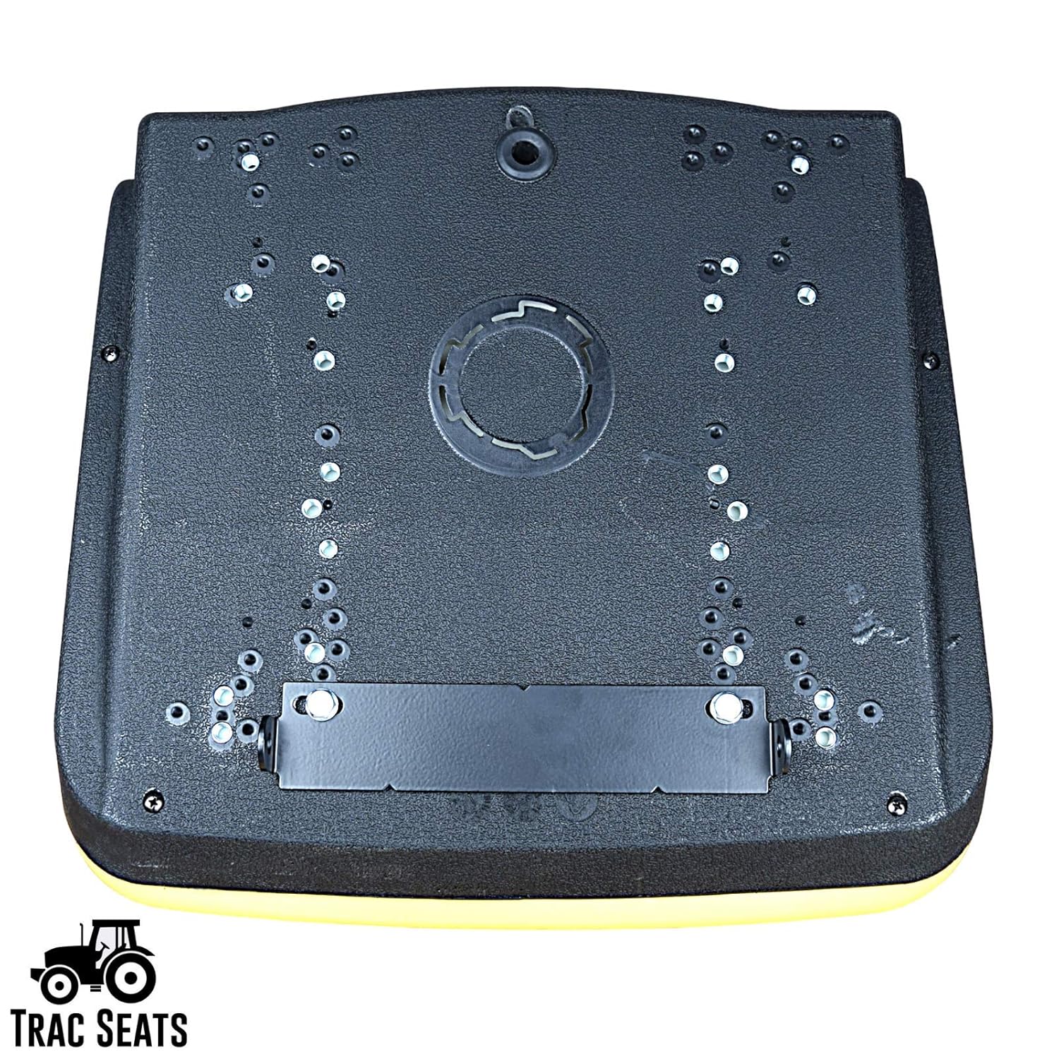 TRAC SEATS Yellow Tractor Seat for John Deere 4044M, 4049M, 4052M, 4066M, LVA19040 (Same Day Shipping)