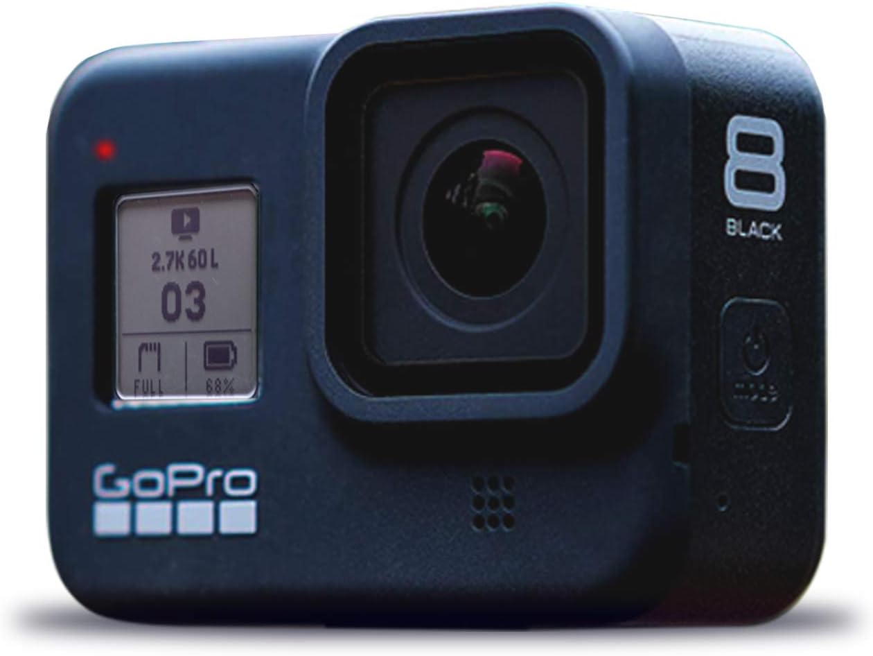 GoPro HERO8 Black Digital Action Camera - Waterproof, Touch Screen, 4K UHD Video, 12MP Photos, Live Streaming, Stabilization - 16GB Card - with 50 Piece Accessory Kit - All You Need Bundle