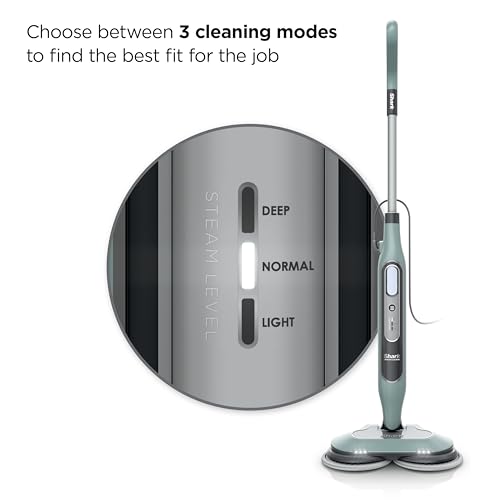 Shark Steam & Scrub with Steam Blaster Technology All-in-One Hard Floor Steam Mop with 3 Steam Modes & LED Headlights S8201
