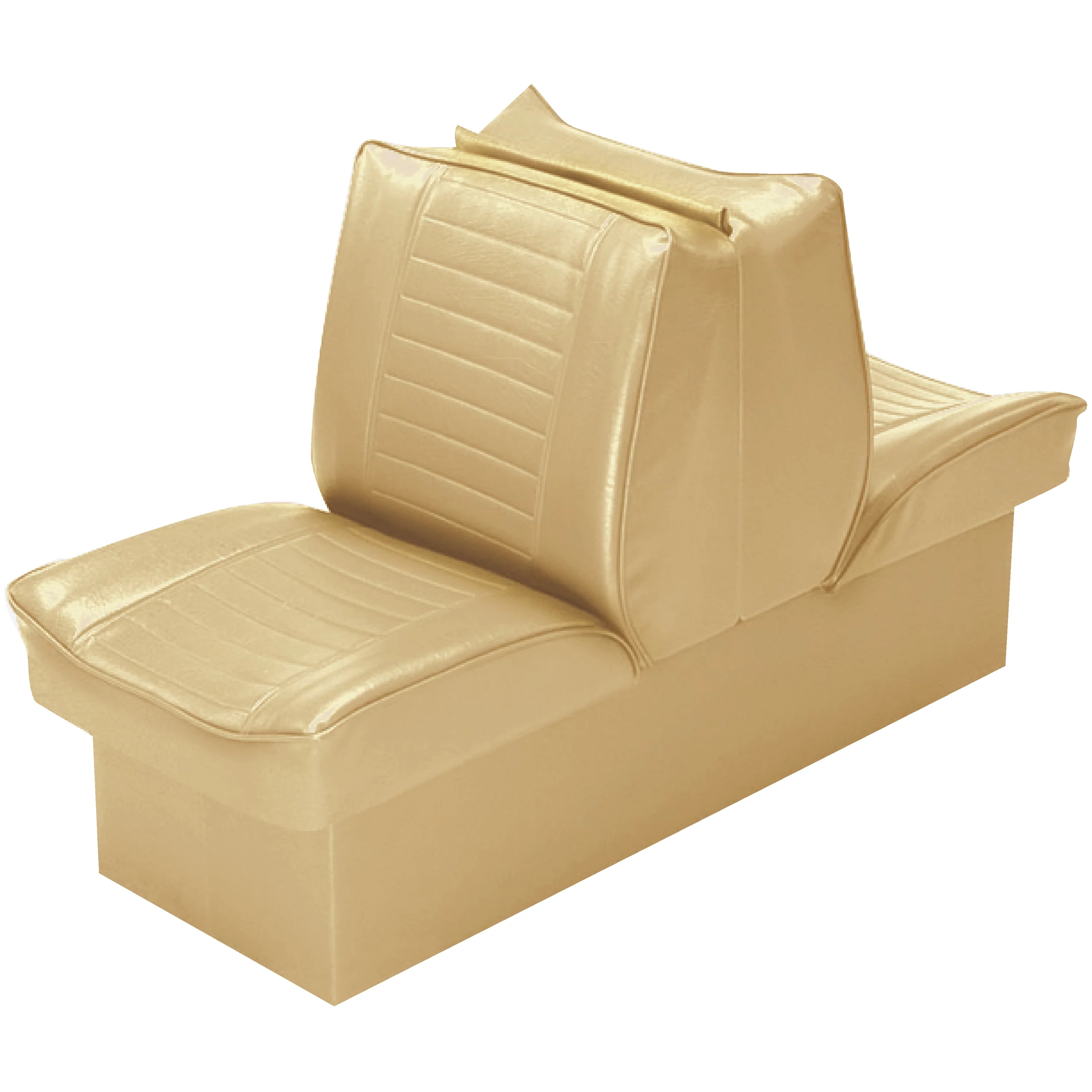 Wise 8WD521P-1-715 Deluxe Series Lounge Seat with 8" Height Base, Sand - Curated Treasures Market