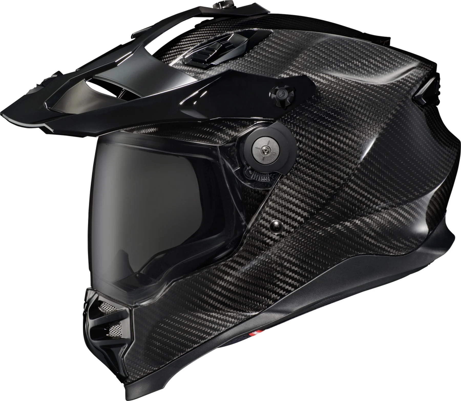 Scorpion EXO-XT9000 Carbon Dual Sport Helmet Gloss Black LG