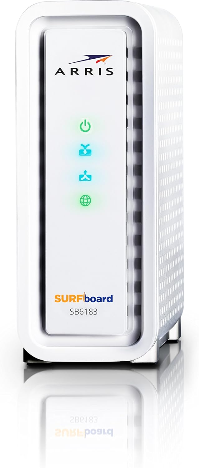 ARRIS® Surfboard® SB6183 Cable Modem, White Pack of 2