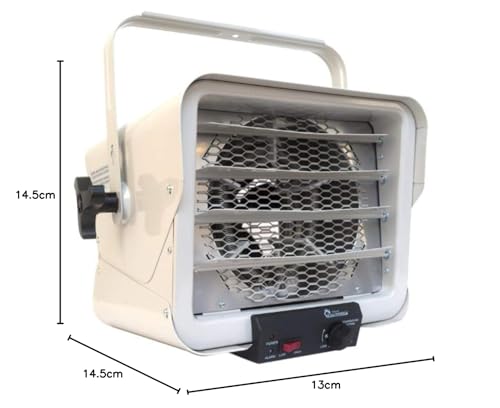 Dr. Heater DR966 240-volt Hardwired Shop Garage Commercial Heater, 3000-watt/6000-watt, DR966 240V