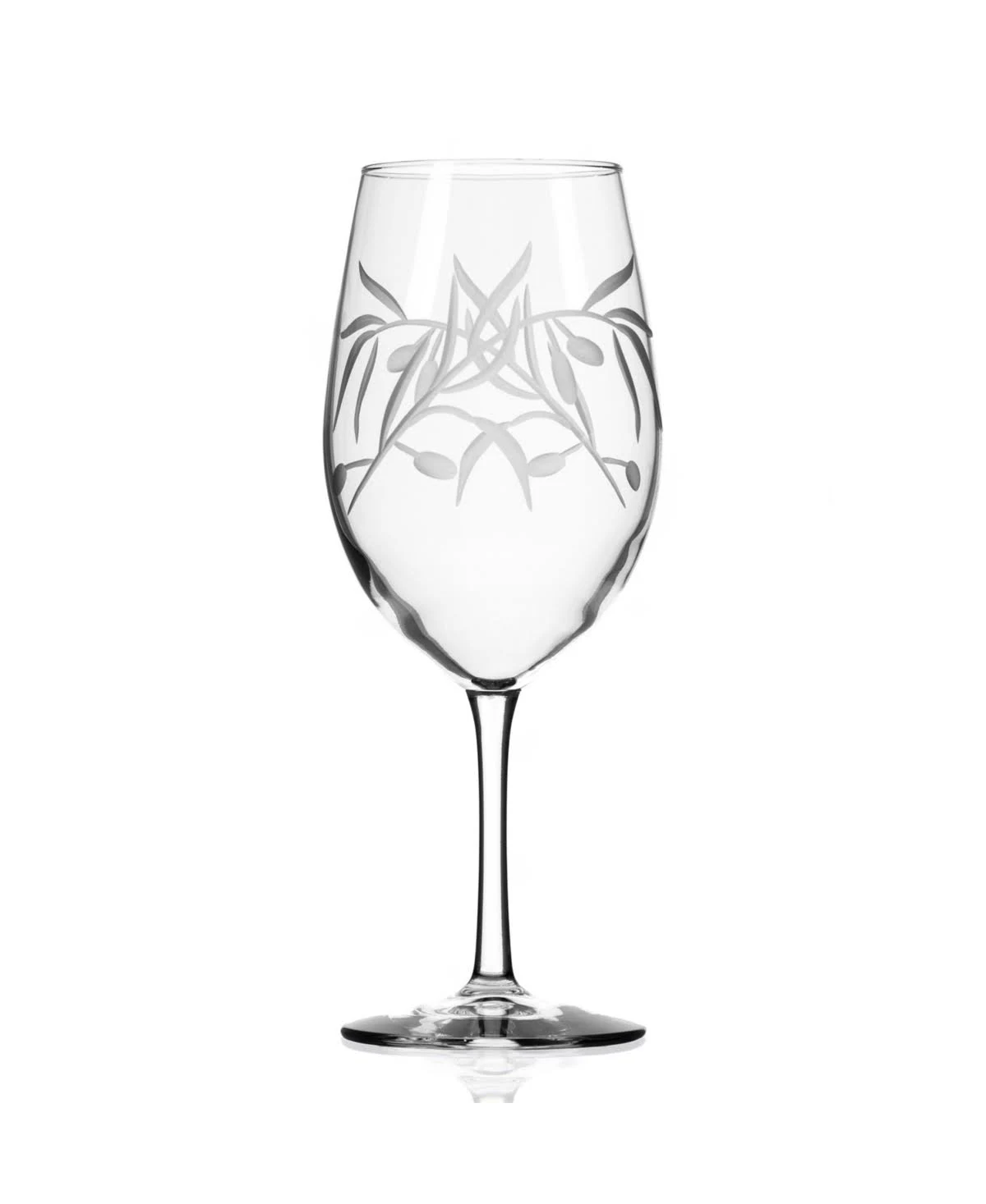 Rolf Glass Olive Branch 18 oz. Clear All Purpose Wine Glass (Set of 4)