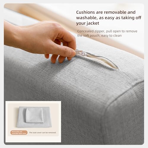 Sofa Bed -Pull Out Sofa Bed futon -Sleeper couches for Living Room-Suitable for Small Space, RV Sofa Bed, Lounge (34.6" D x 62.2" W x 34.2" H)