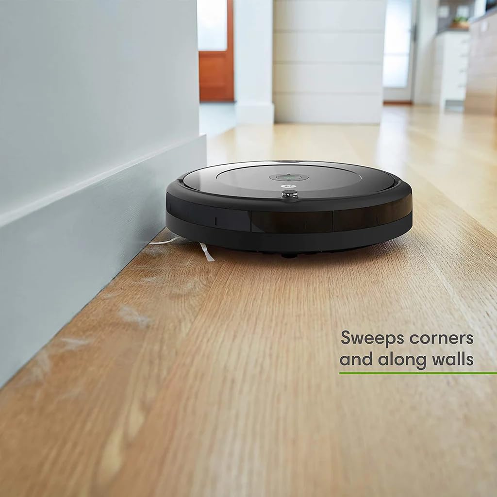iRobot Roomba 600 Series Self-Charging Robot Vacuum, Wi-Fi Connectivity, Personalized Cleaning Recommendations, Works with Alexa, Good for Pet Hair, Carpets, Hard Floors, with MTC Microfiber Cloth