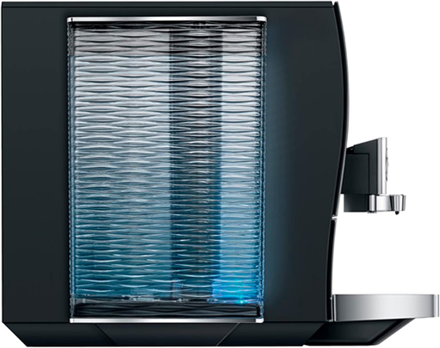 Jura Z10 Fully Automatic Coffee Machine Diamond Black with Glass Milk Container, 16.9 Oz