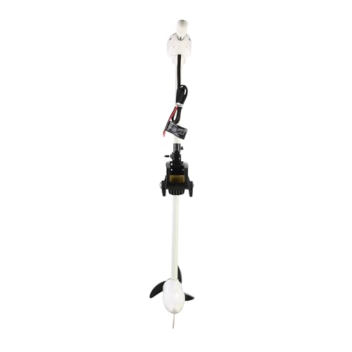 Newport L-Series 62lb Thrust Transom Mounted Saltwater Electric Trolling Motor w/LED Battery Indicator (40" Shaft)