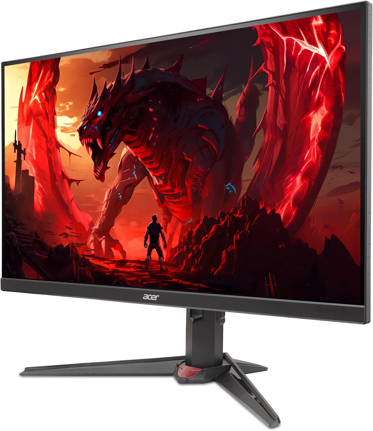 Acer Nitro 27" WQHD 2560x1440 IPS PC Gaming Monitor | AMD FreeSync Premium | 300Hz | Up to 0.5ms | 99% sRGB | DisplayHDR 400 | ErgoStand | VESA Mounting | 1 x DP 1.4 & 2 x HDMI 2.1 | XV272U F3bmiiprx