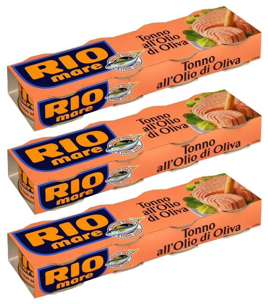 Rio Mare : 12 Pack Cans of Tuna Fish in Olive Oil