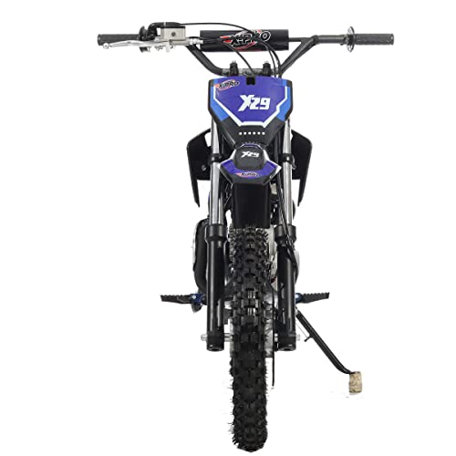 X-PRO X29 110cc Dirt Bike with Automatic Transmission, Electric Start,14"/12" Tires! Assembled and Tested! (Black)