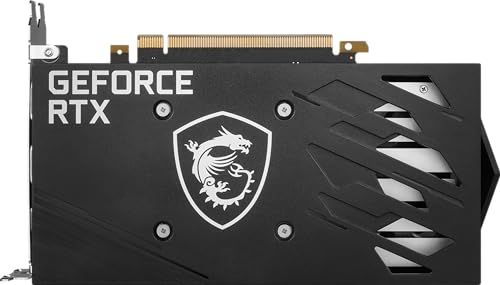 MSI Gaming RTX 3050 Gaming X 6G Graphics Card (NVIDIA RTX 3050, 96-Bit, Boost Clock: 1507 MHz, 6GB GDDR6 14 Gbps, HDMI/DP, Ampere Architecture)