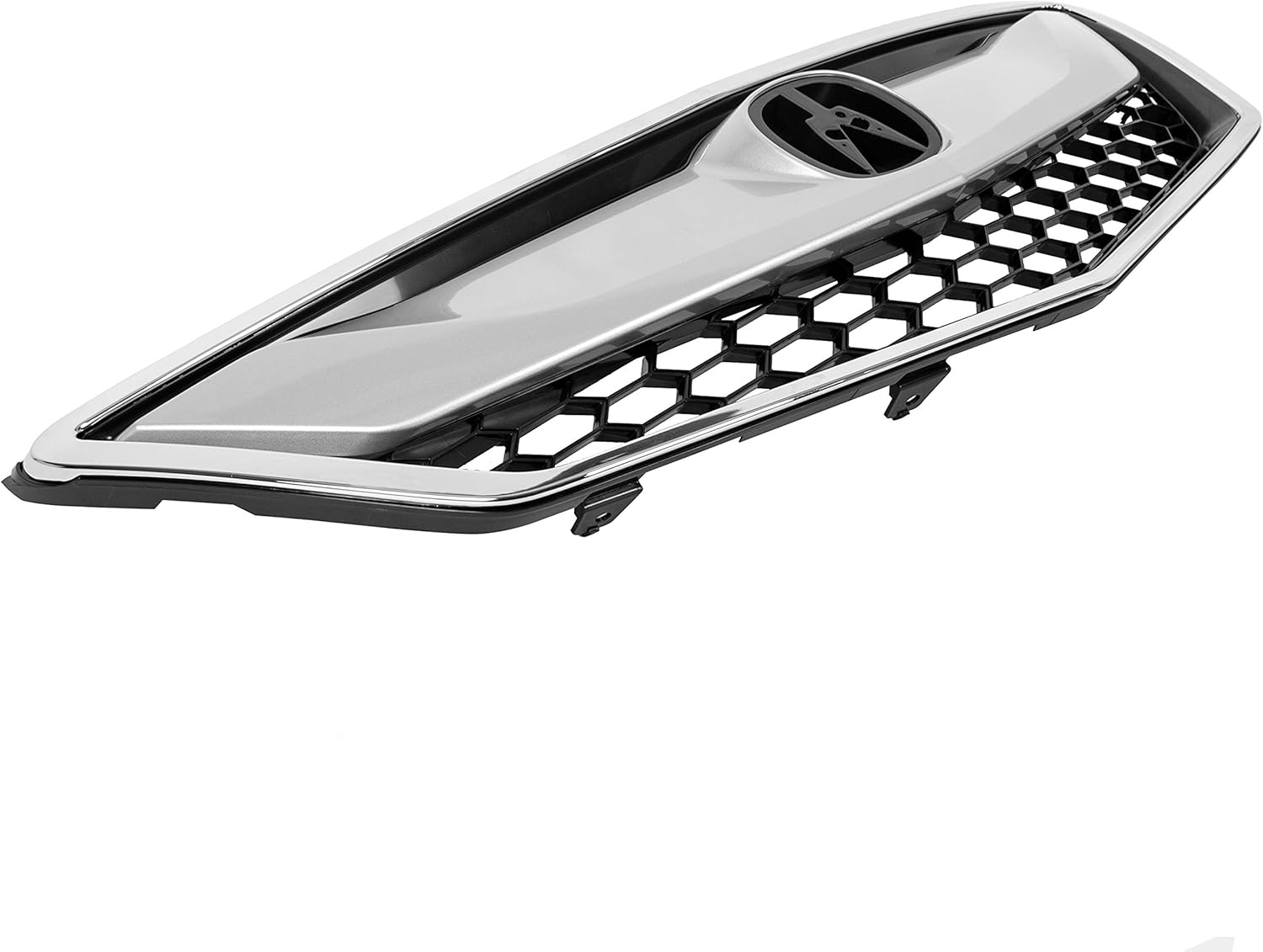 HECASA Front Grille Compatible With 2016-2018 Acura RDX Front Bumper Mesh Grille Cover Trim Replacement for AC1200128 71121TX4A51