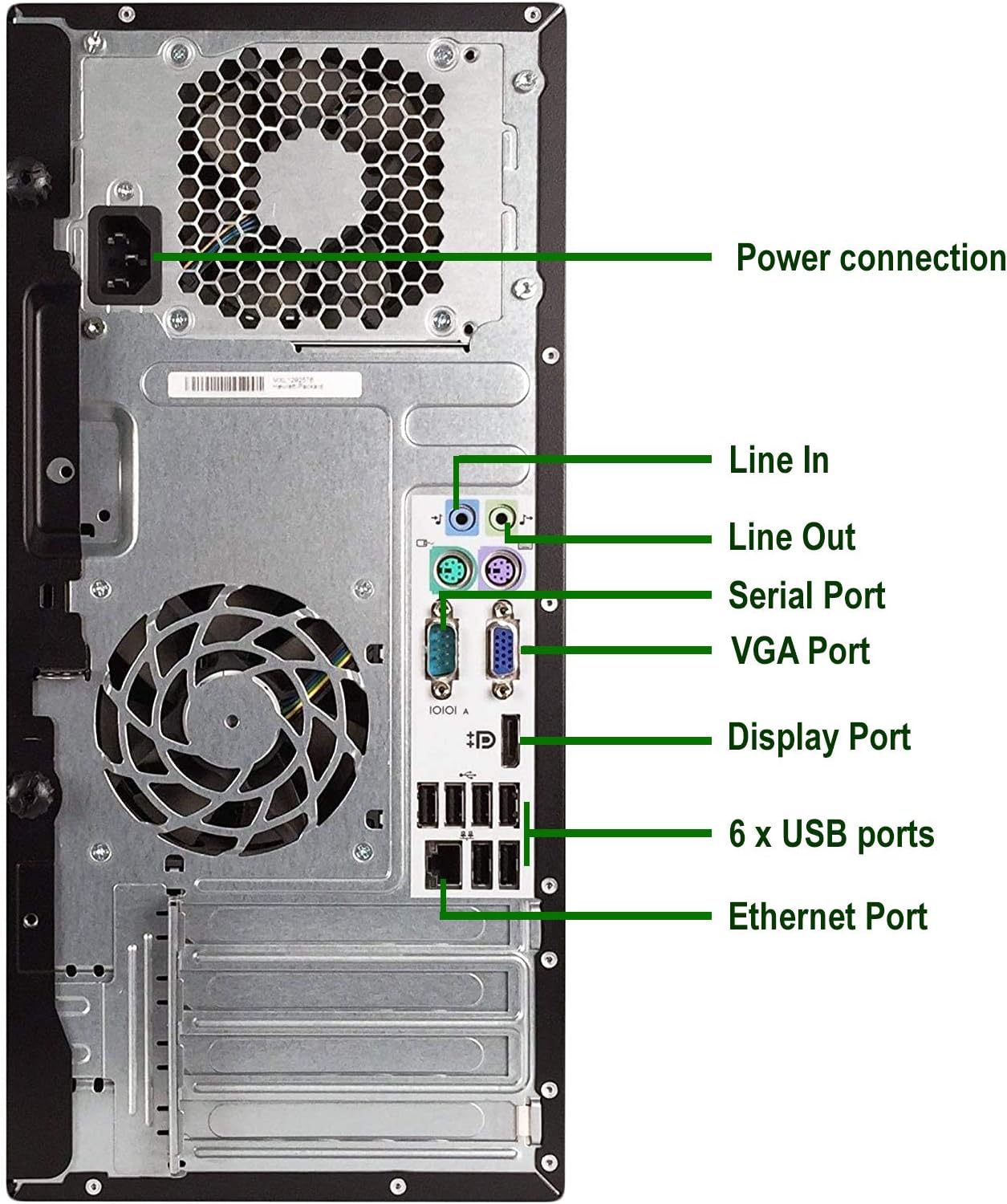 HP Elite 8300 Tower Computer Desktop PC, Intel Core i5 3.20GHz Processor, 16GB Ram, 256GB M.2 SSD, 2TB Hard Drive, Wireless Keyboard & Mouse, WiFi | Bluetooth, DVD Drive, Windows 10 (Renewed)