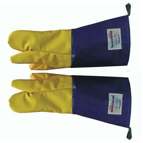 Tucker Safety - 57782 - 18 in BurnGuard QuicKlean 3-Finger Glove