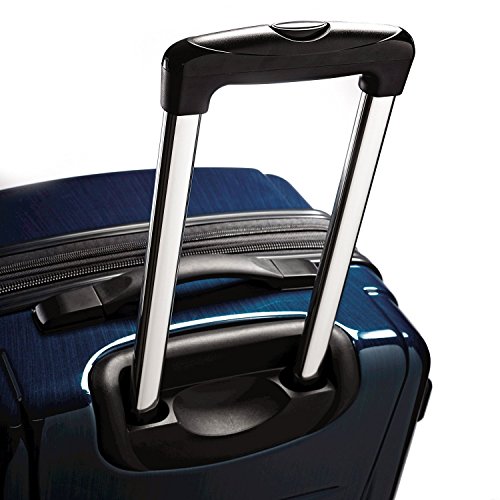 Samsonite Winfield 2 Hardside Expandable Luggage with Spinner Wheels, Brushed Anthracite, Checked-Large 28-Inch