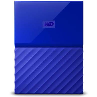 Western Digital My Passport External Hard Drive 1000 GB Blue