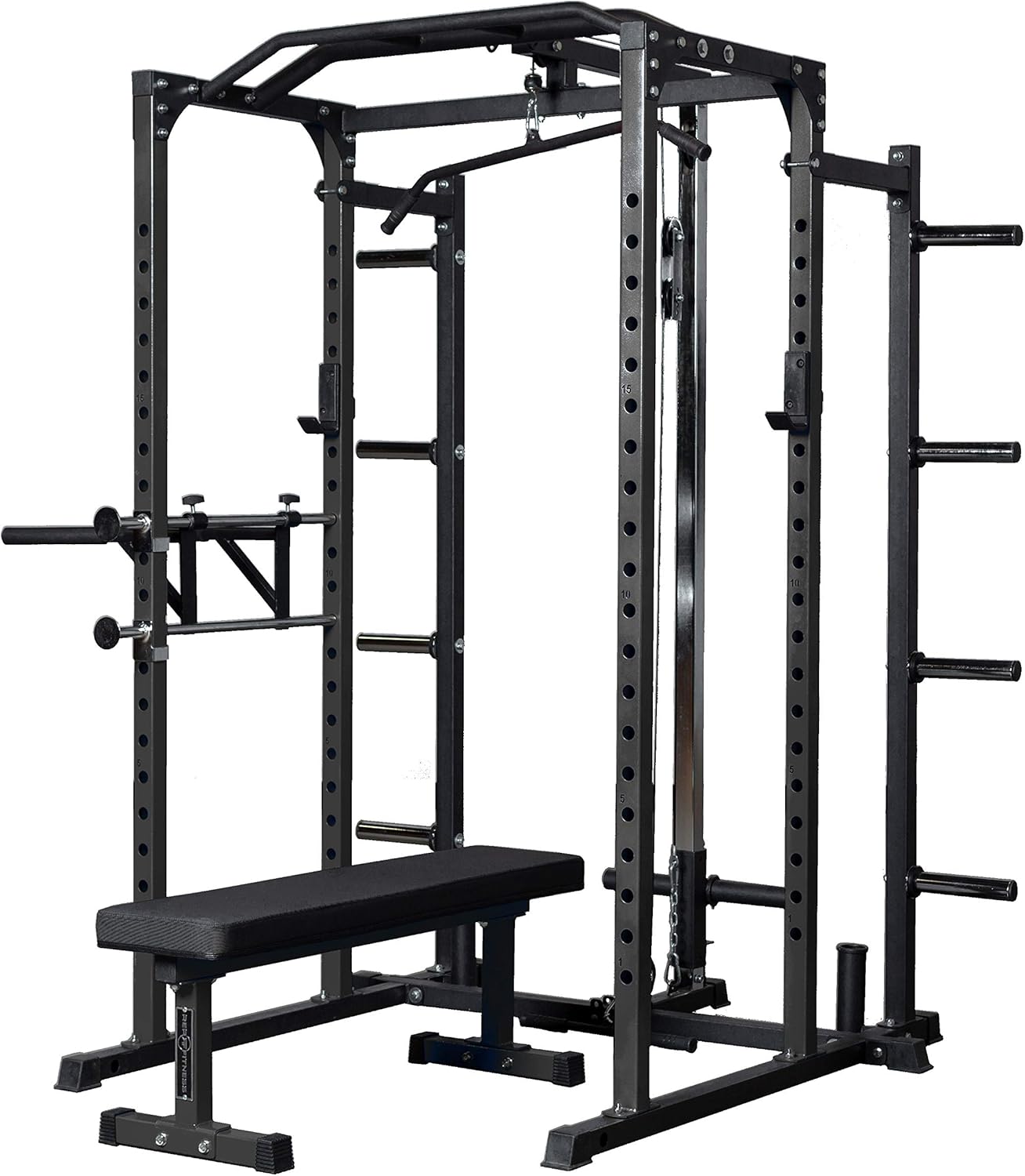 REP FITNESS PR-1100 Power Rack - 1,000 lbs Rated Lifting Cage for Weight Training