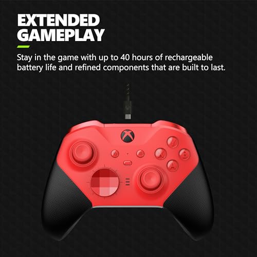 Xbox Elite Series 2 Core Wireless Gaming Controller – Blue Series X|S, One, Windows PC, Android, and iOS