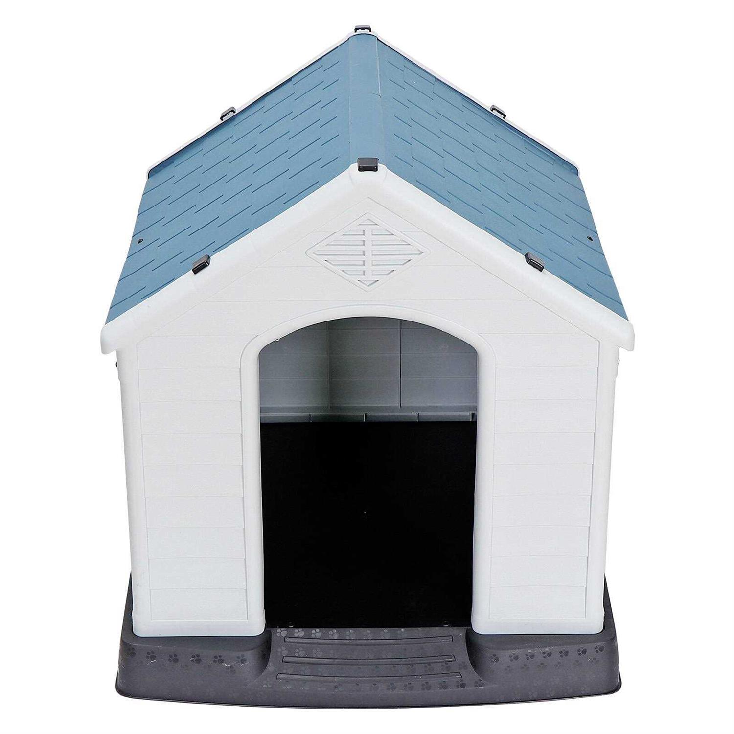 ZENSTYLE Large Dog House Insulated Waterproof Pet Kennel Shelter Indoor Outdoor - Pet Supplies online store