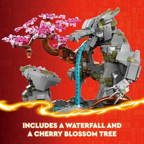 LEGO NINJAGO Dragon Stone Shrine, Build and Display Ninja Toy with 6 Ninja Action Figures, Advanced Building Ninja Kit, Birthday Gift Idea for Boys and Girls Ages 13 Years Old and Up, 71819