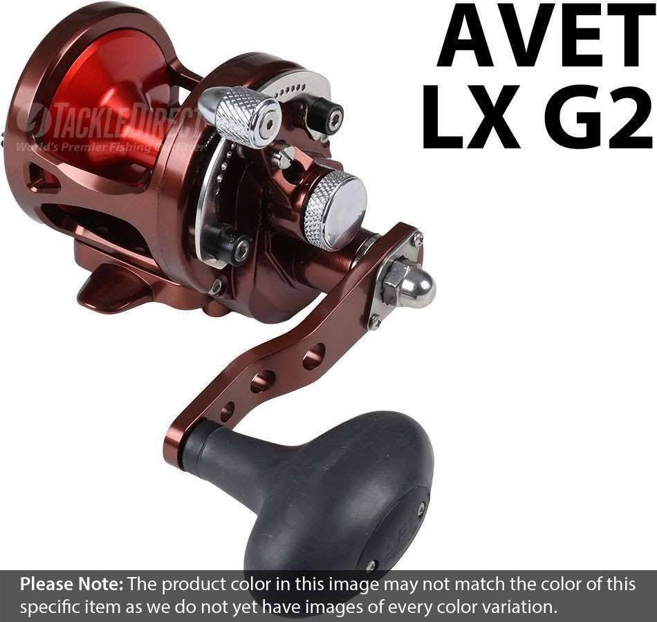 Avet LX G2 6.0 MC Single Speed Reel Silver