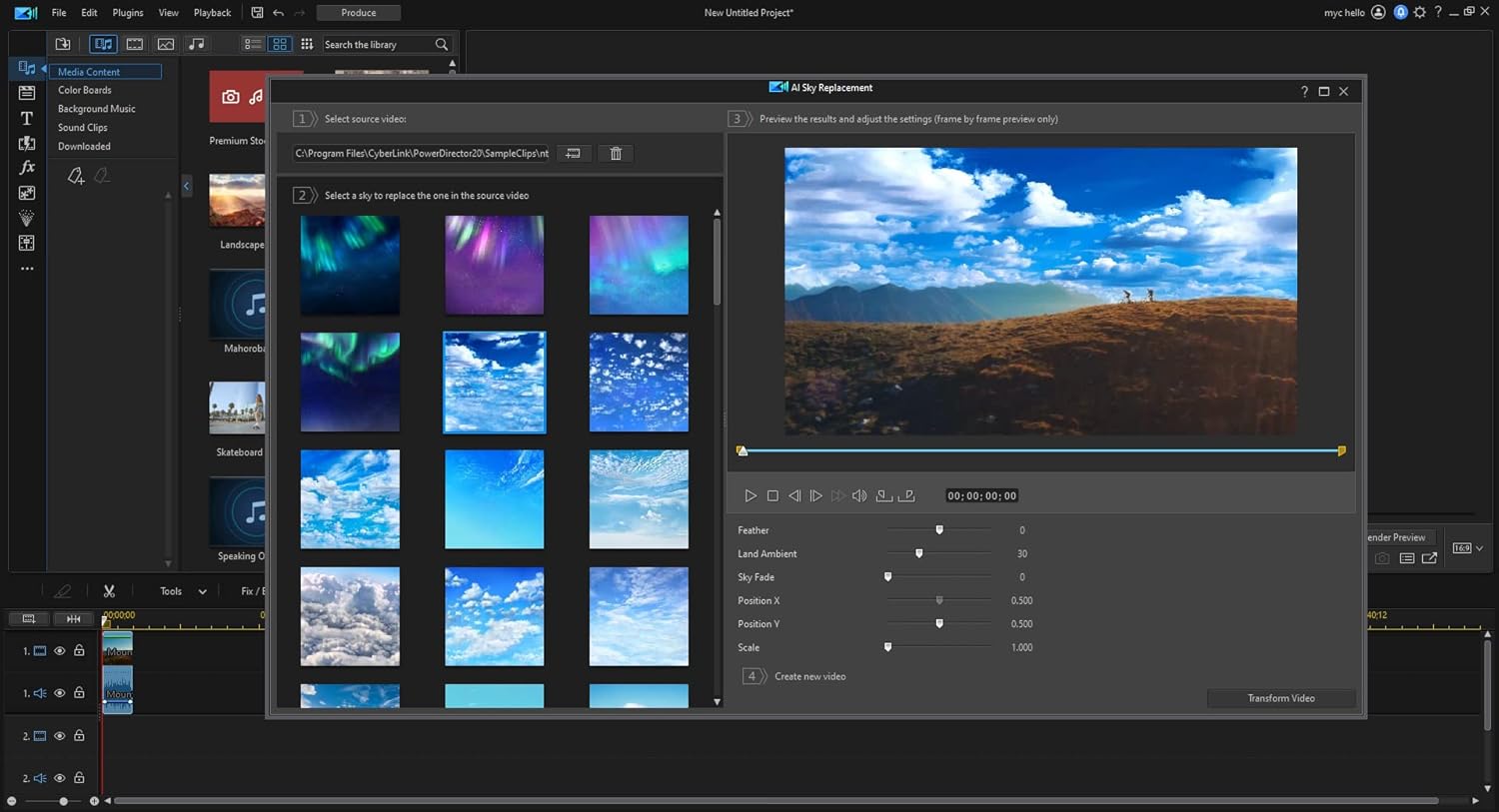 CyberLink PowerDirector 365 - 1 Year Subscription | Easy Video Editing and Screen Recording with Royalty-free Stock Library [Retail Box] Pack of 2