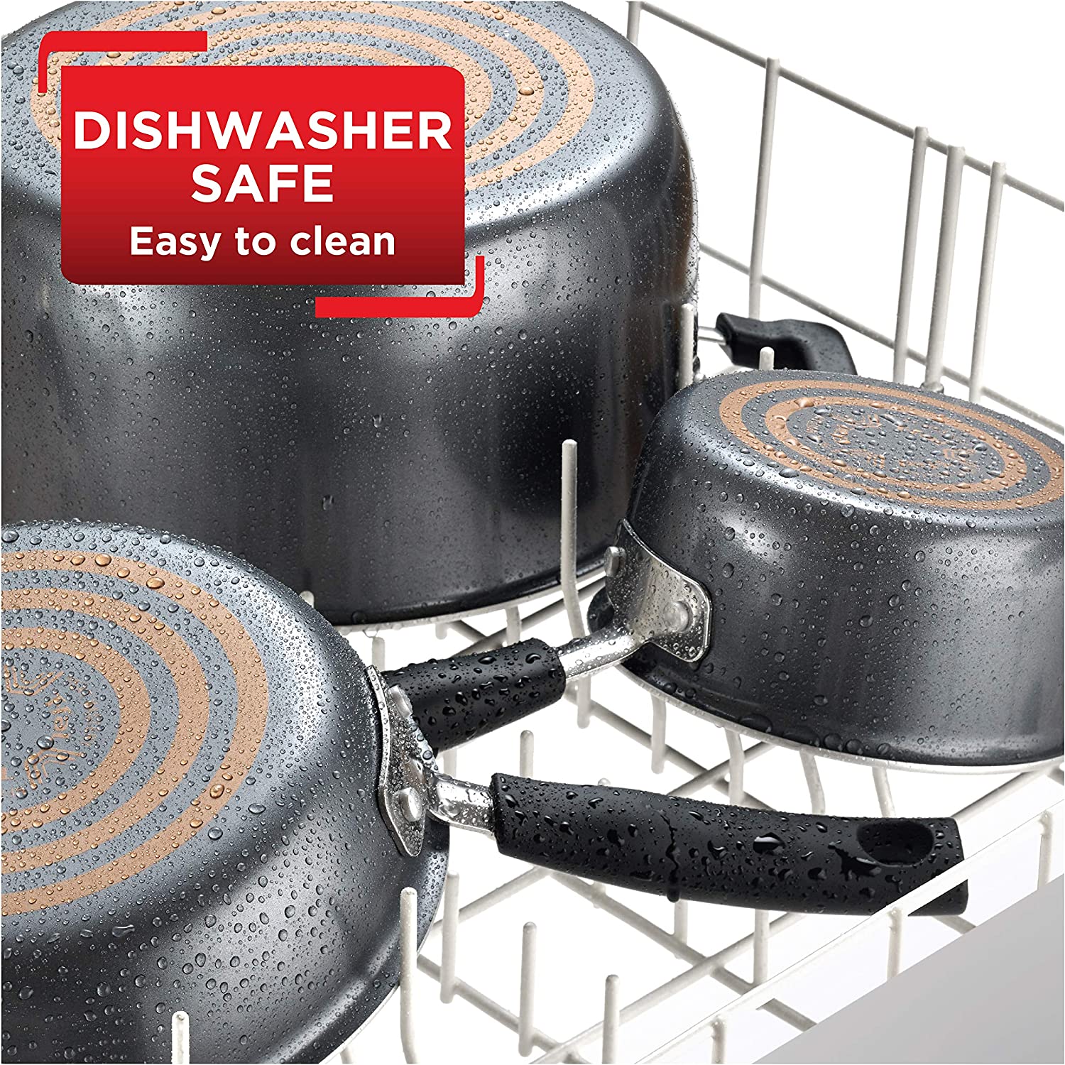 T-Fal 3 Qt Signature Saucepan with Lid