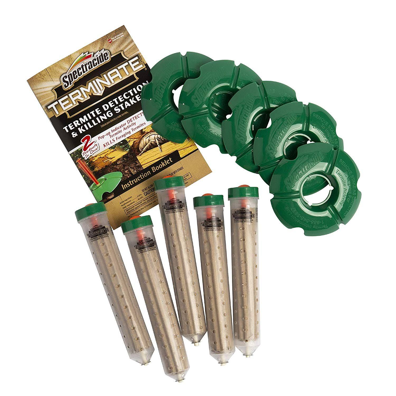 Spectracide 96115-1 Terminate Termite Detection u0026 Killing Stakes, 15-Count, 6-Pack, Case Pack of 6
