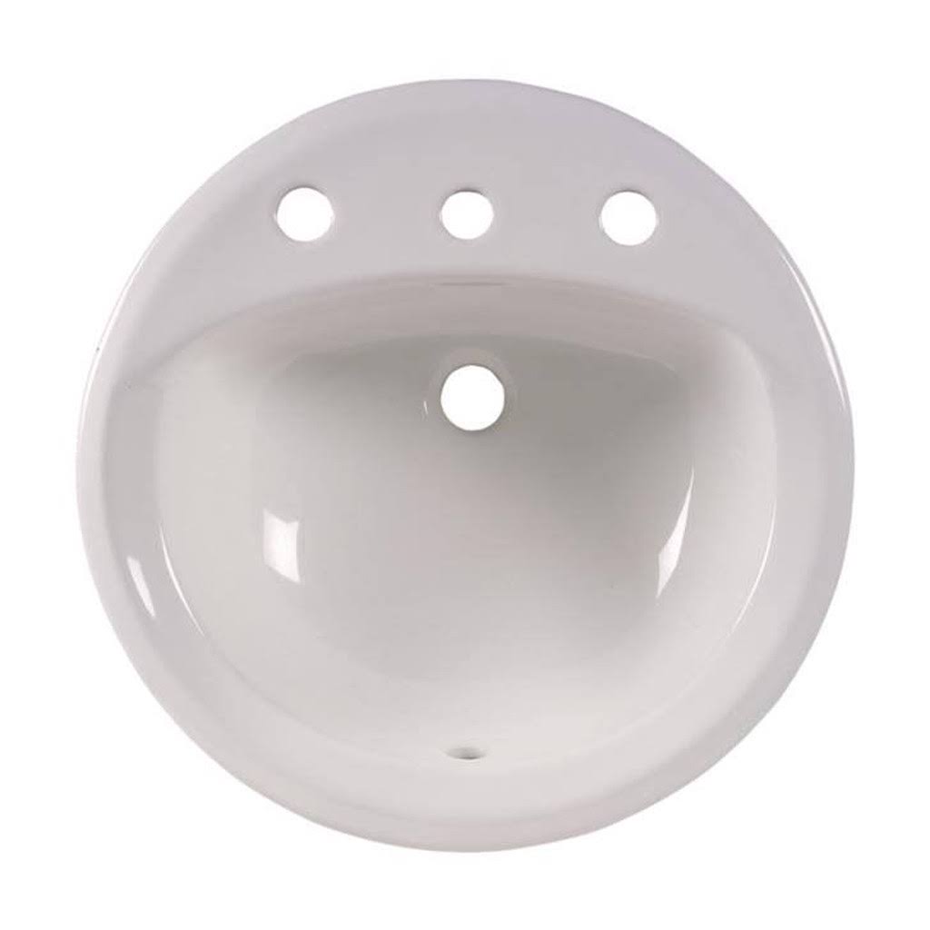 American Standard 0490.011.021 Rondalyn Countertop Sink in Bone