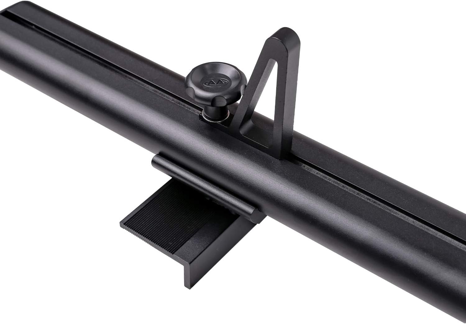 AA-Racks Model APX2503 64" Mid-Size Low Profile Heavy Duty Aluminum Truck Bed Rack for Trucks and Trailers with Open Rails (300lb On Road Capacity)